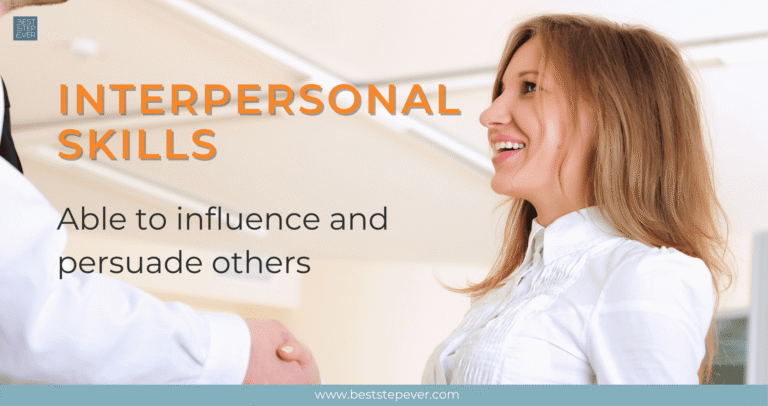 Interpersonal skills
